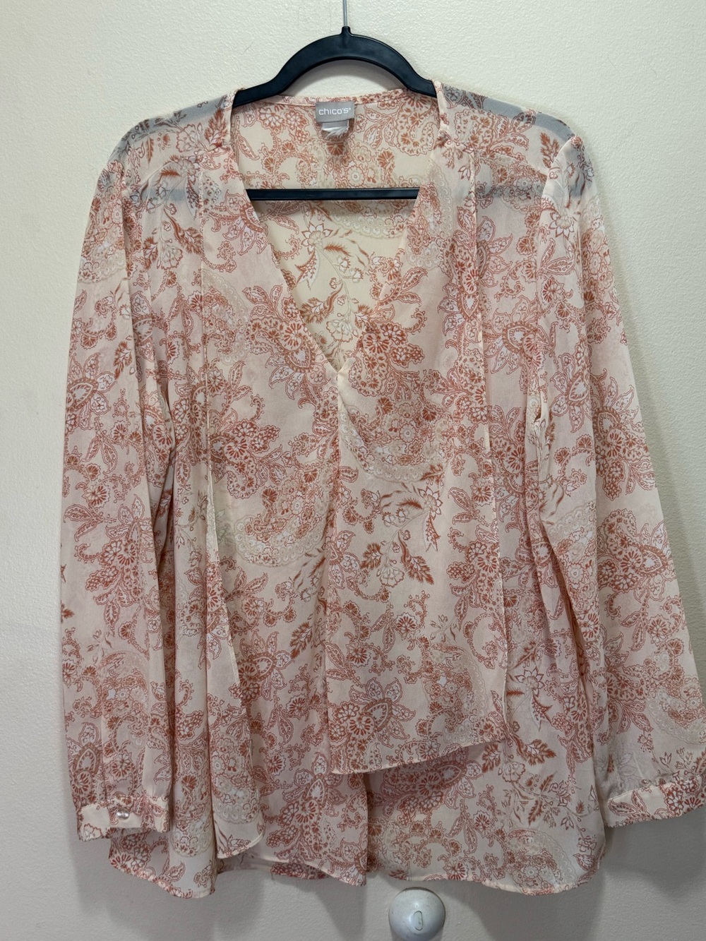 Chico's Flowy Blouse